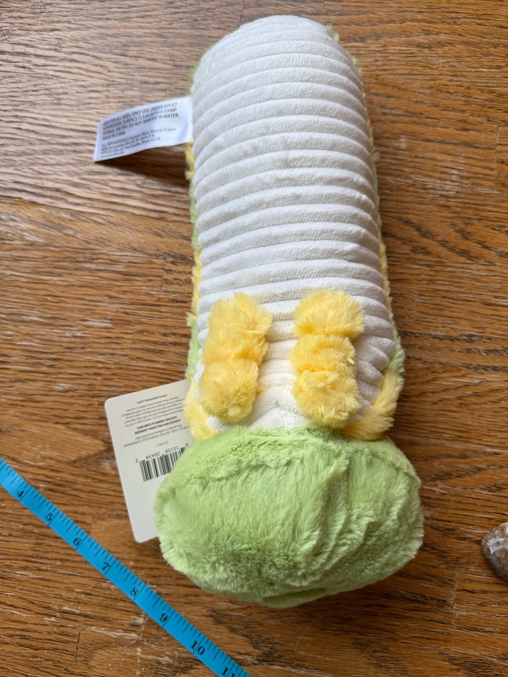 NWT Full size Caterpillar Warmies Yellow/Green - Picture 5 of 10